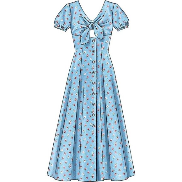 McCall's Sewing Pattern M7949 / R10234 Dress Misses Size 6-14 - Picture 6 of 6